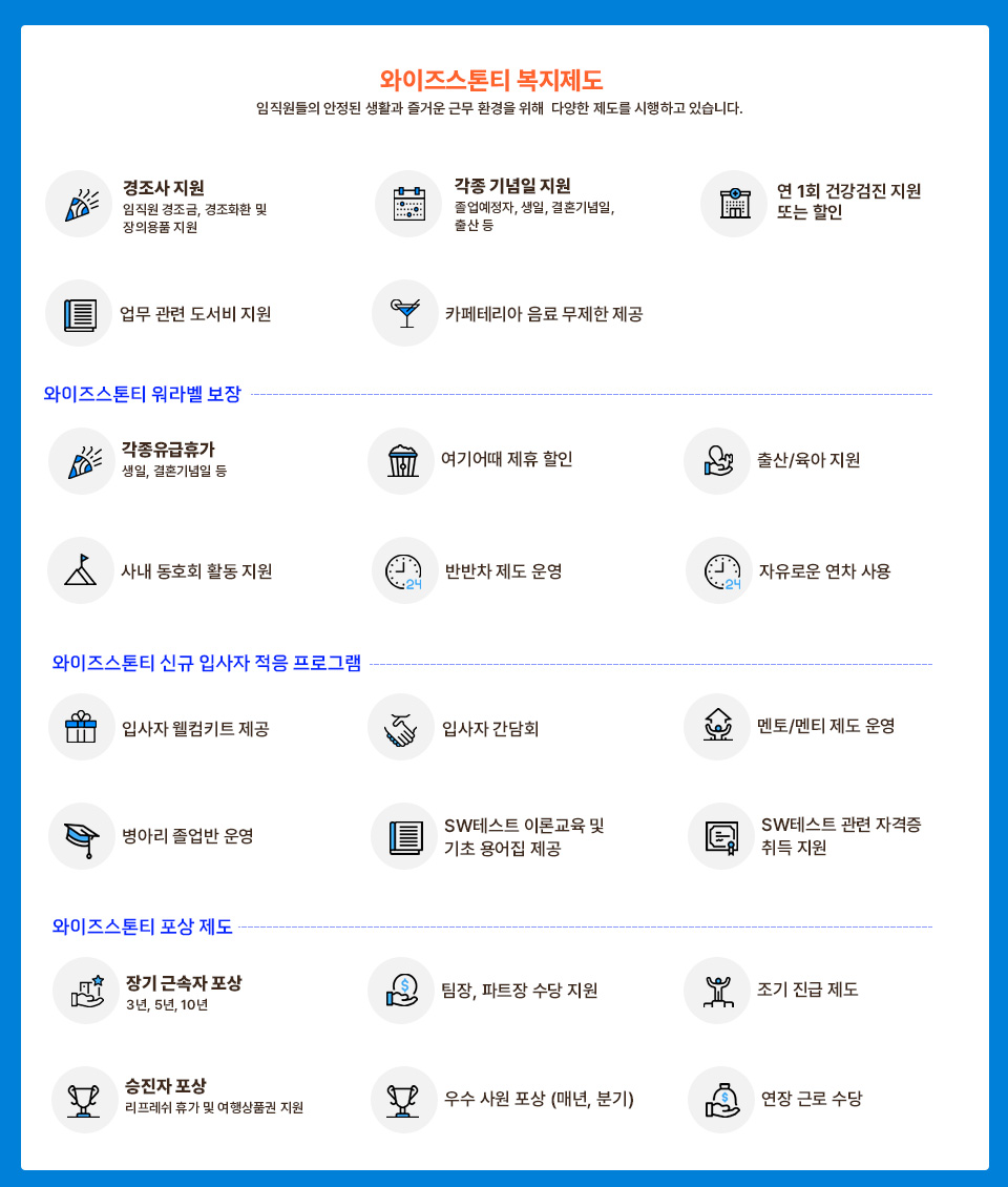 주)와이즈스톤티 : [와이즈스톤티] 소프트웨어 QA 테스터 신입 모집